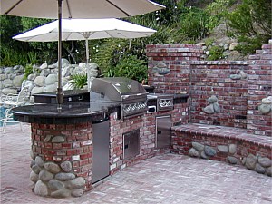 Custom build Barbecue Islands Custom build Barbecue Islands