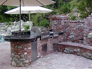 Custom build Barbecue Islands